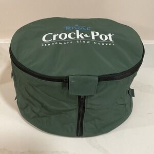 Rival Crock Pot Insulated Carrier Travel Bag Case Oval 15x11x7.5